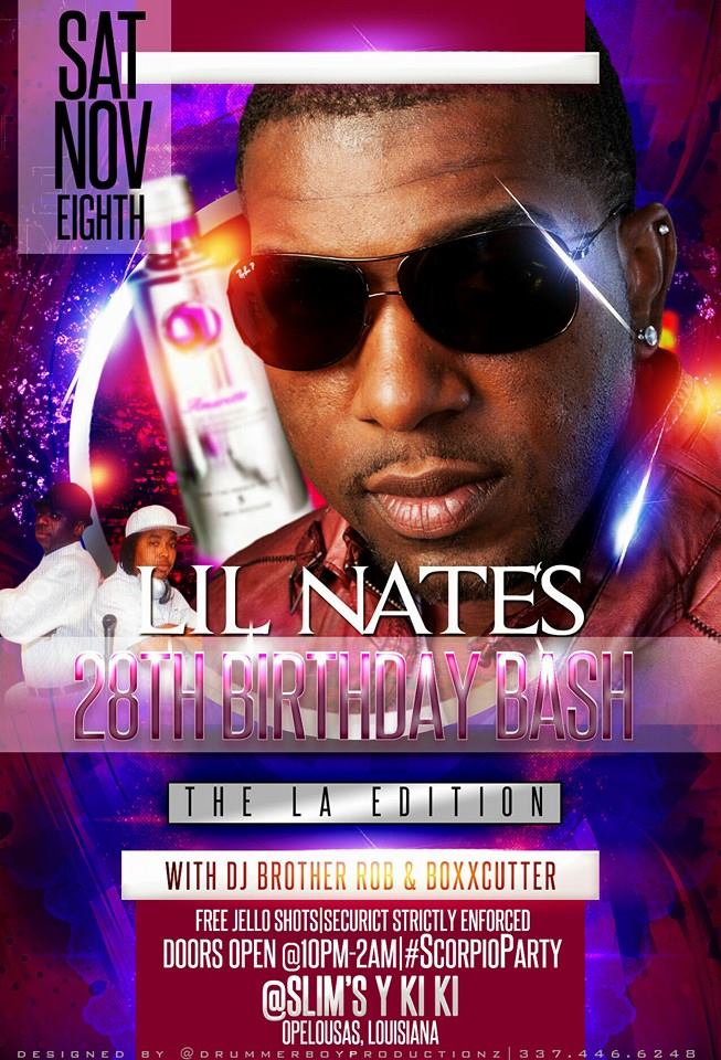 2014 Lil Nate's BDay at Slims